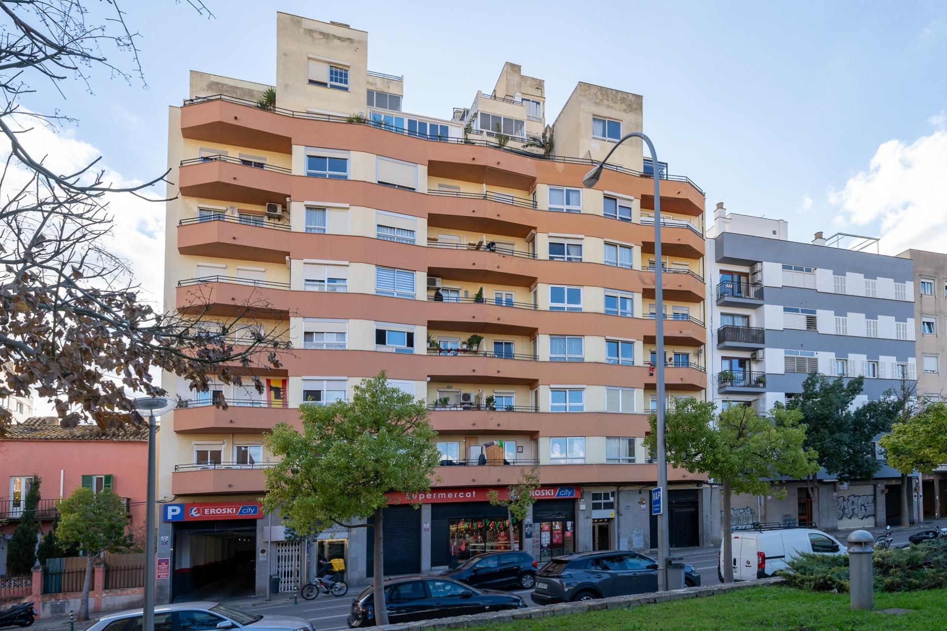 Vista exterior de Pis en venda en  Palma de Mallorca amb Aire condicionat, Calefacció i Balcó