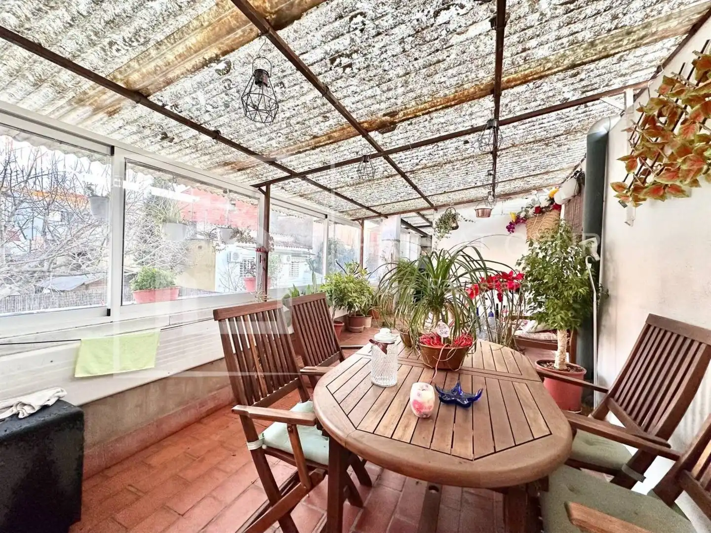 Terraza de Casa o chalet en venta en Girona
