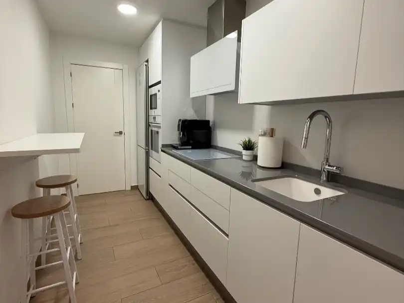 Kitchen of Flat for sale in Caravaca de la Cruz  with Air Conditioner and Balcony