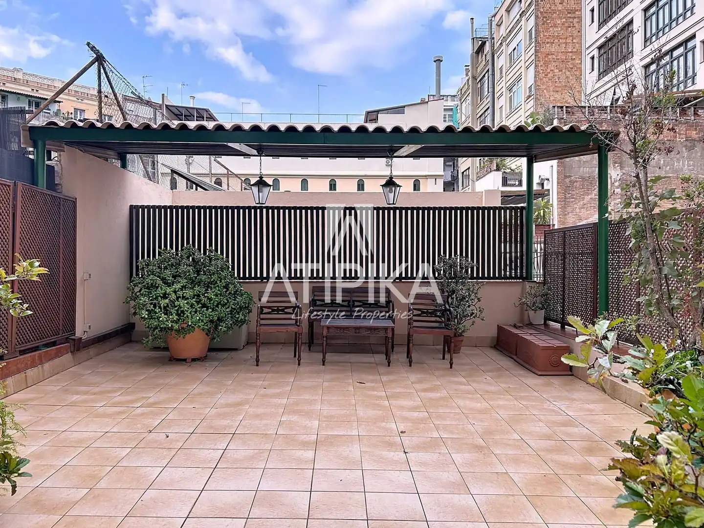 Terraza de Oficina de alquiler en Barcelona con Aire acondicionado y Terraza