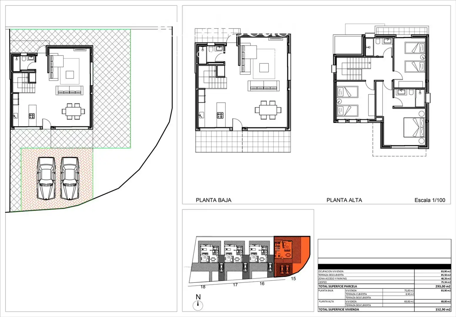 Adosado con piscina en venta en Ginjoler, imagen 21