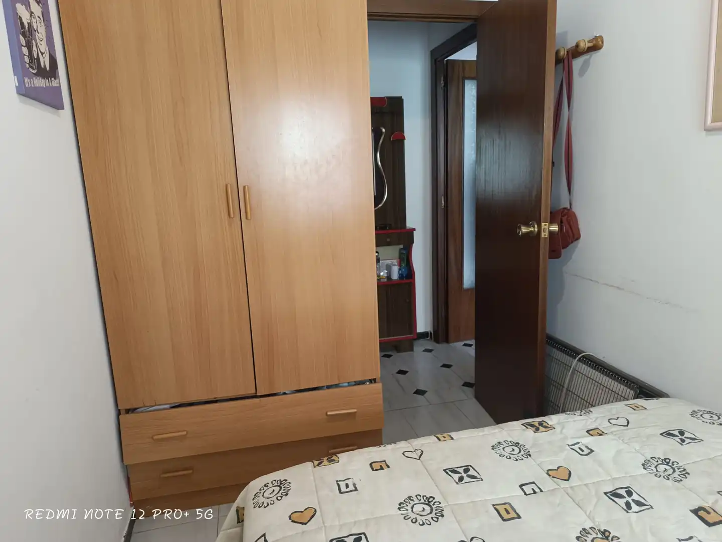 Schlafzimmer von Wohnung zum Verkauf in Cunit mit Privatgarten, Terrasse und Ofen