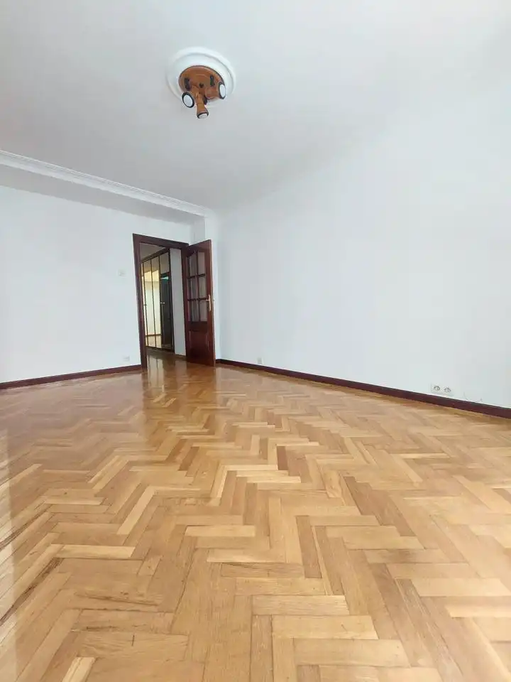 Living room of Flat for sale in Gijón   with Heating and Balcony