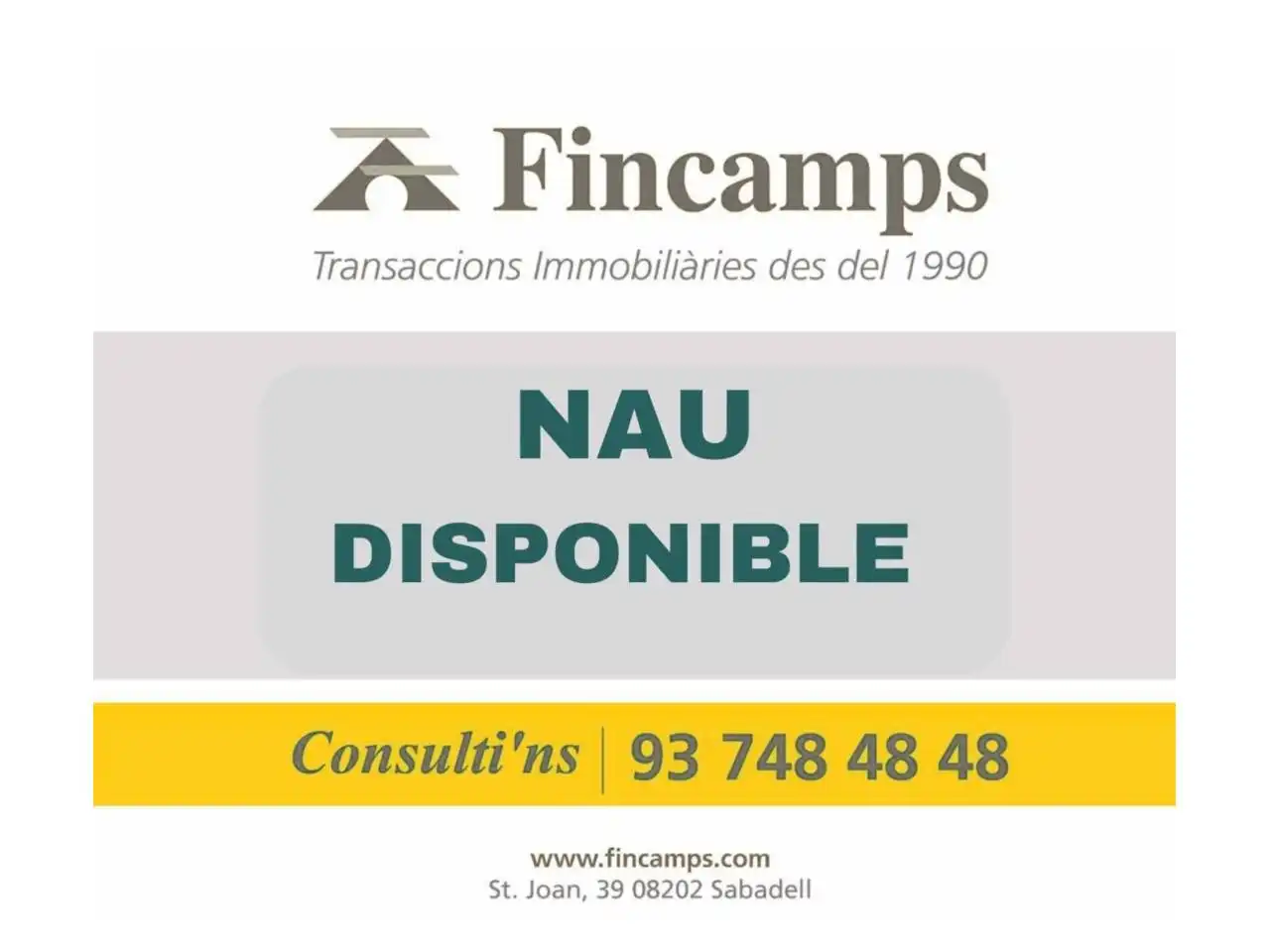 Nau industrial en venda en Castellbell i el Vilar