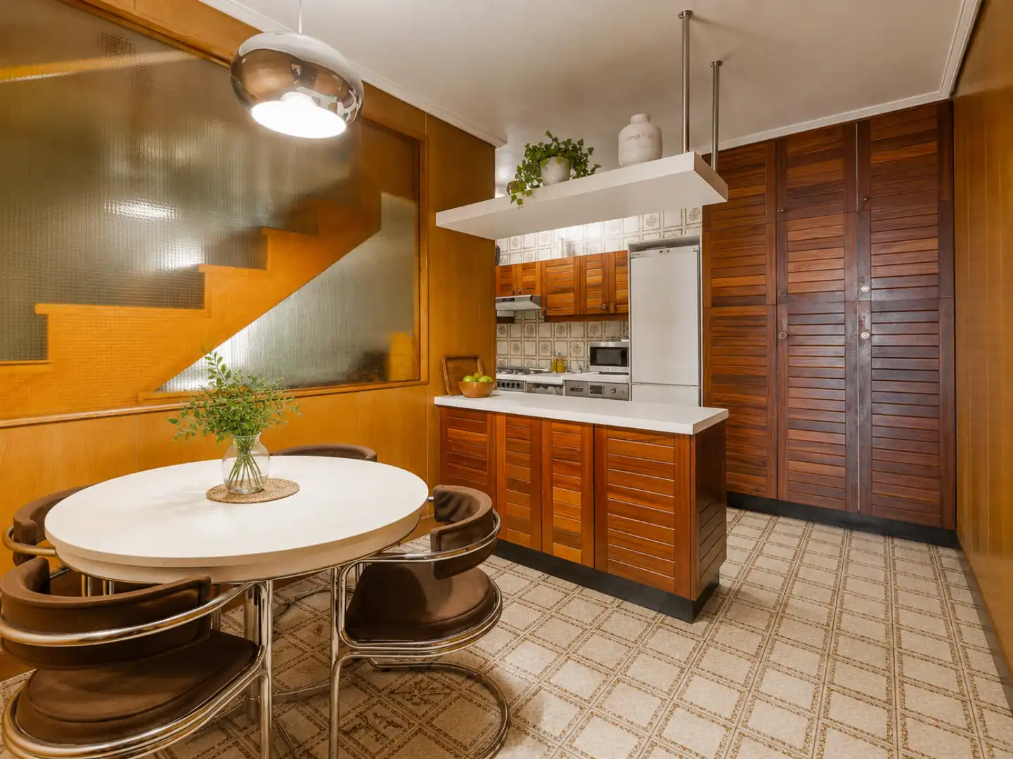 Kitchen of Attic for sale in  Pamplona / Iruña  with Heating, Parquet flooring and Terrace