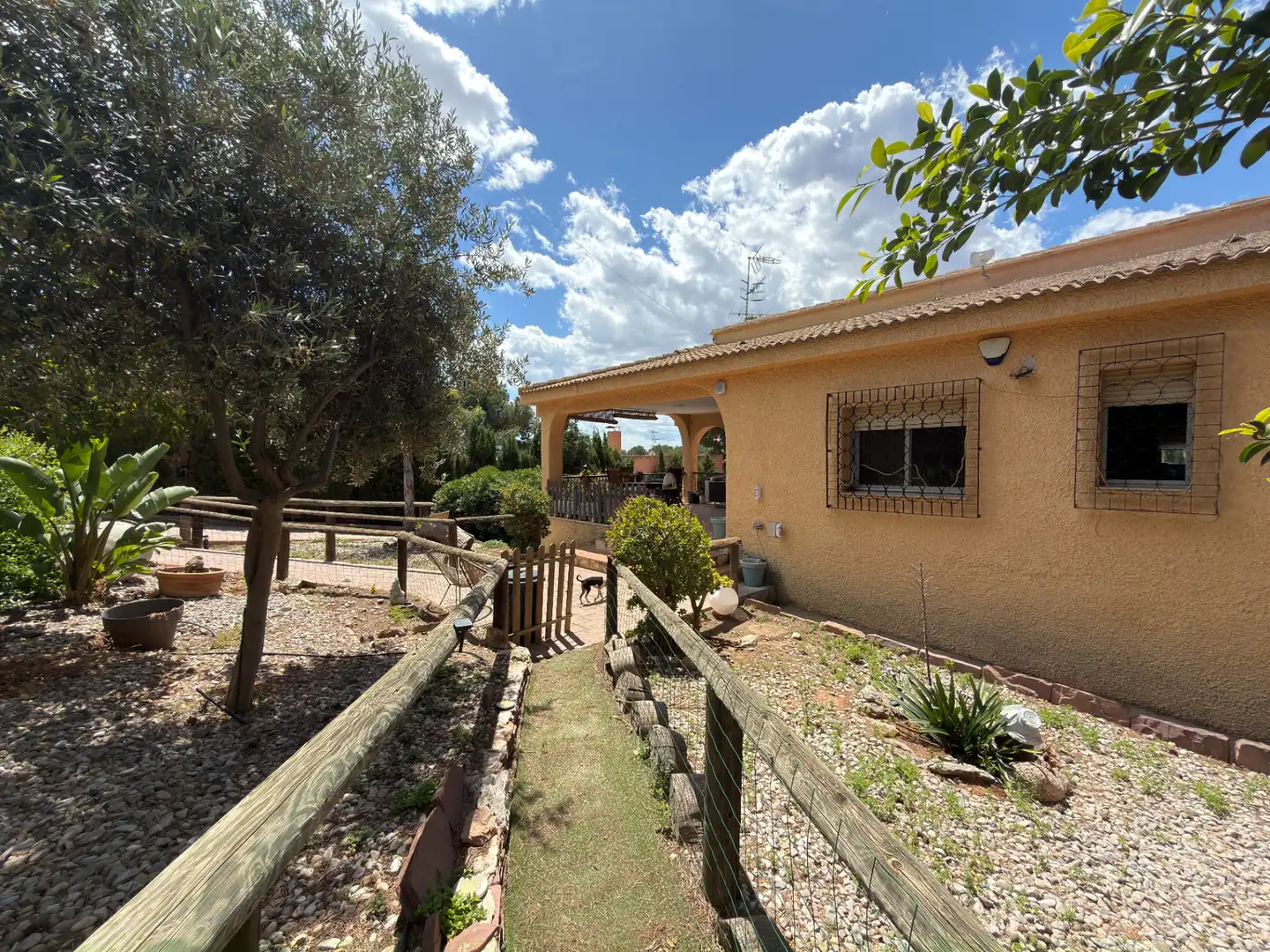 Jardín de Casa o chalet en venta en Náquera con Aire acondicionado, Calefacción y Jardín privado