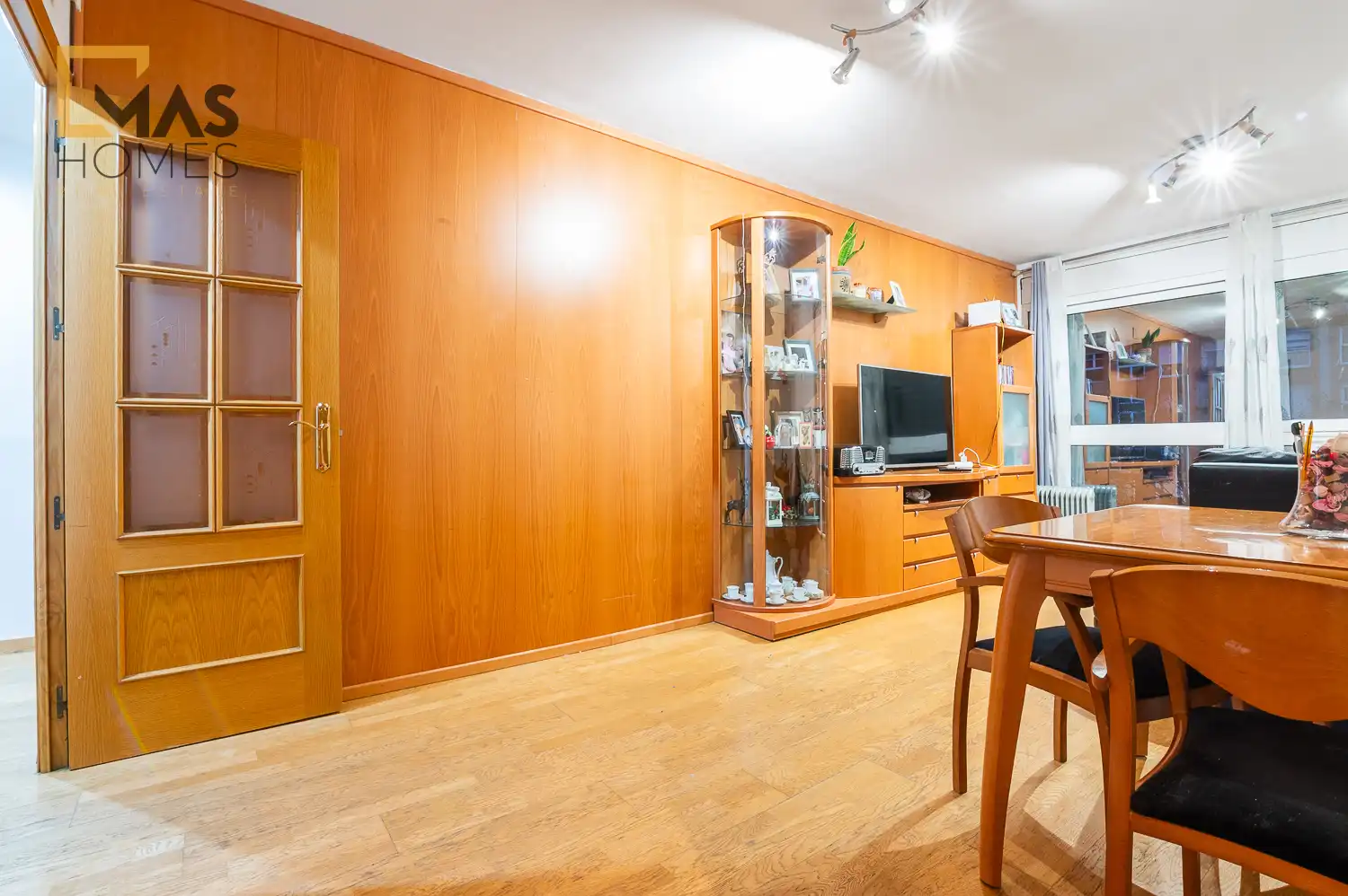 Wohnzimmer von Wohnung zum Verkauf in Terrassa mit Klimaanlage, Heizung und Terrasse