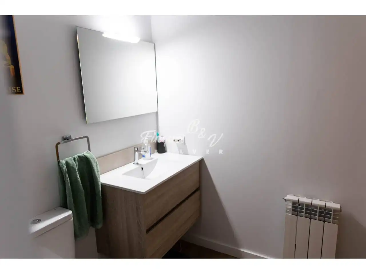 Baño de Apartamento en venta en Bellver de Cerdanya con Aire acondicionado, Calefacción y Parquet