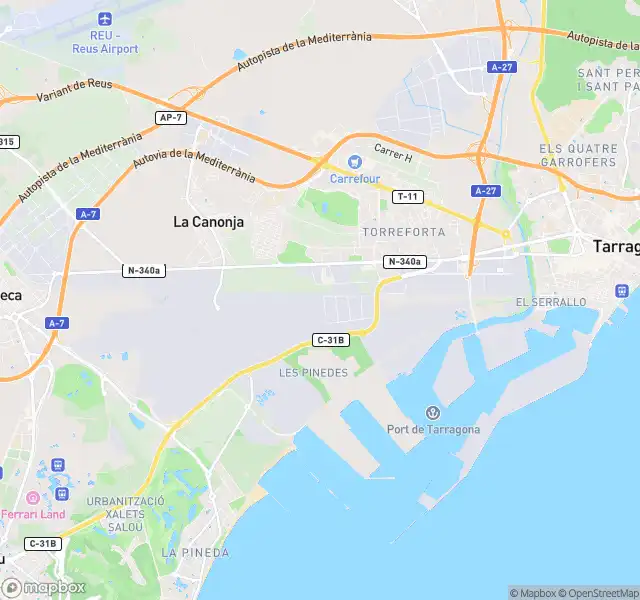 Vista exterior de Piso en venta en Tarragona