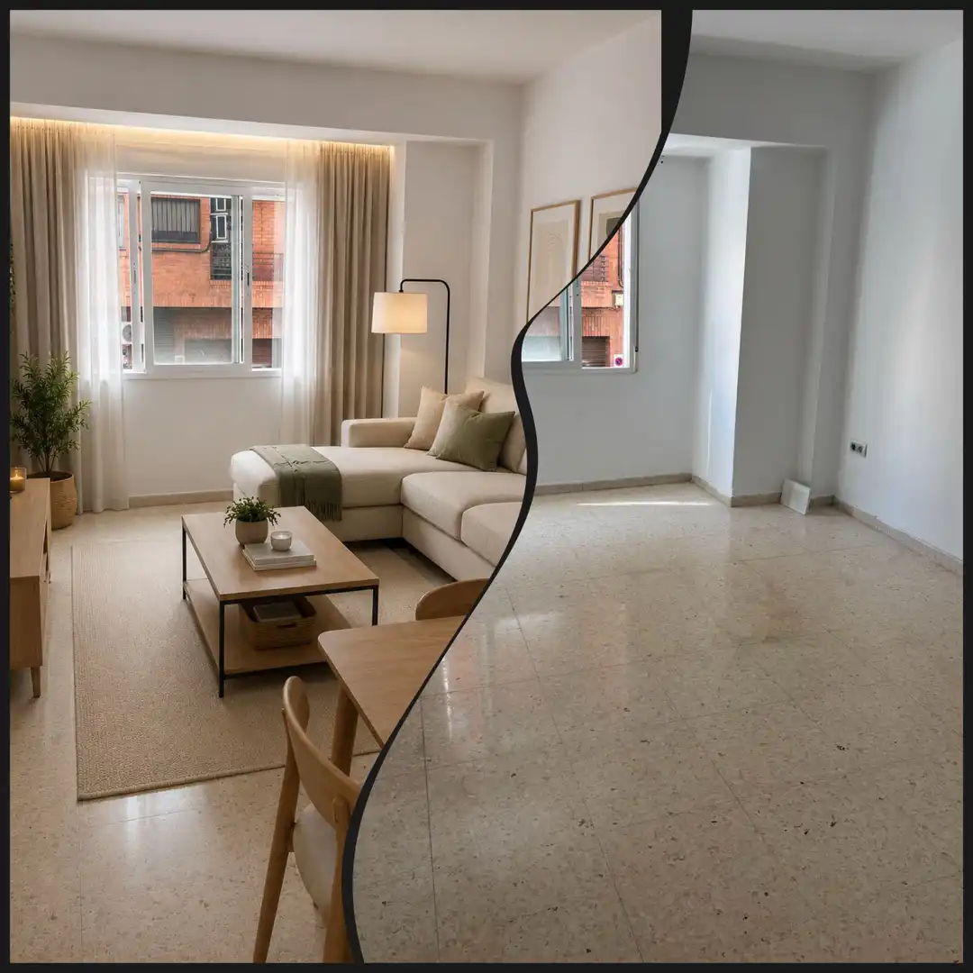 Sala de estar de Piso en venta en Valencia