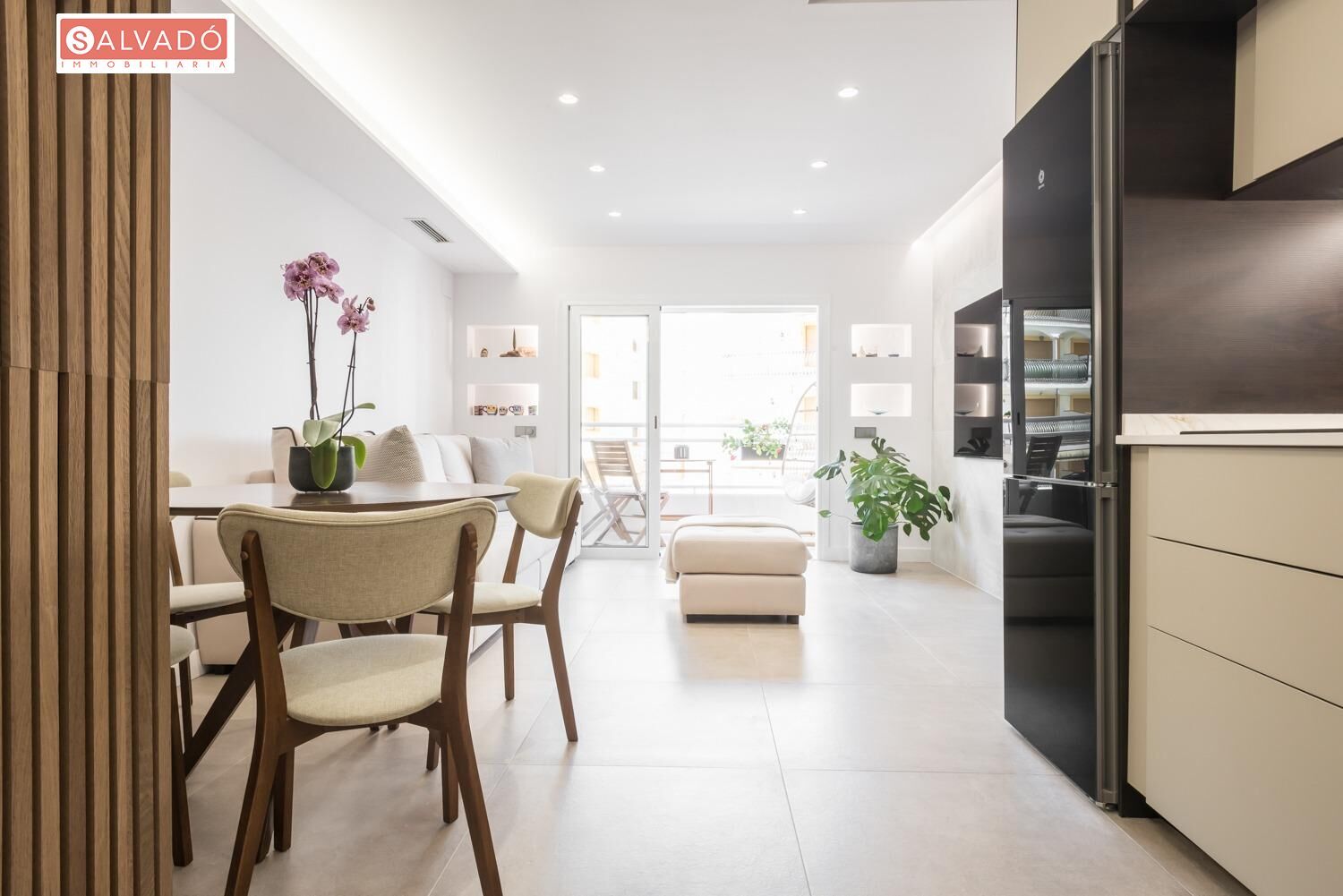 Sala de estar de Piso en venta en Calafell con Aire acondicionado, Calefacción y Balcón