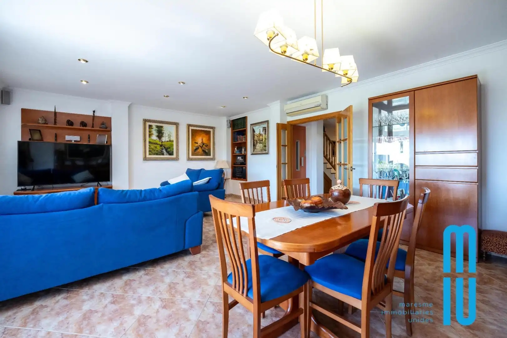 Comedor de Casa o chalet en venta en Pineda de Mar con Balcón