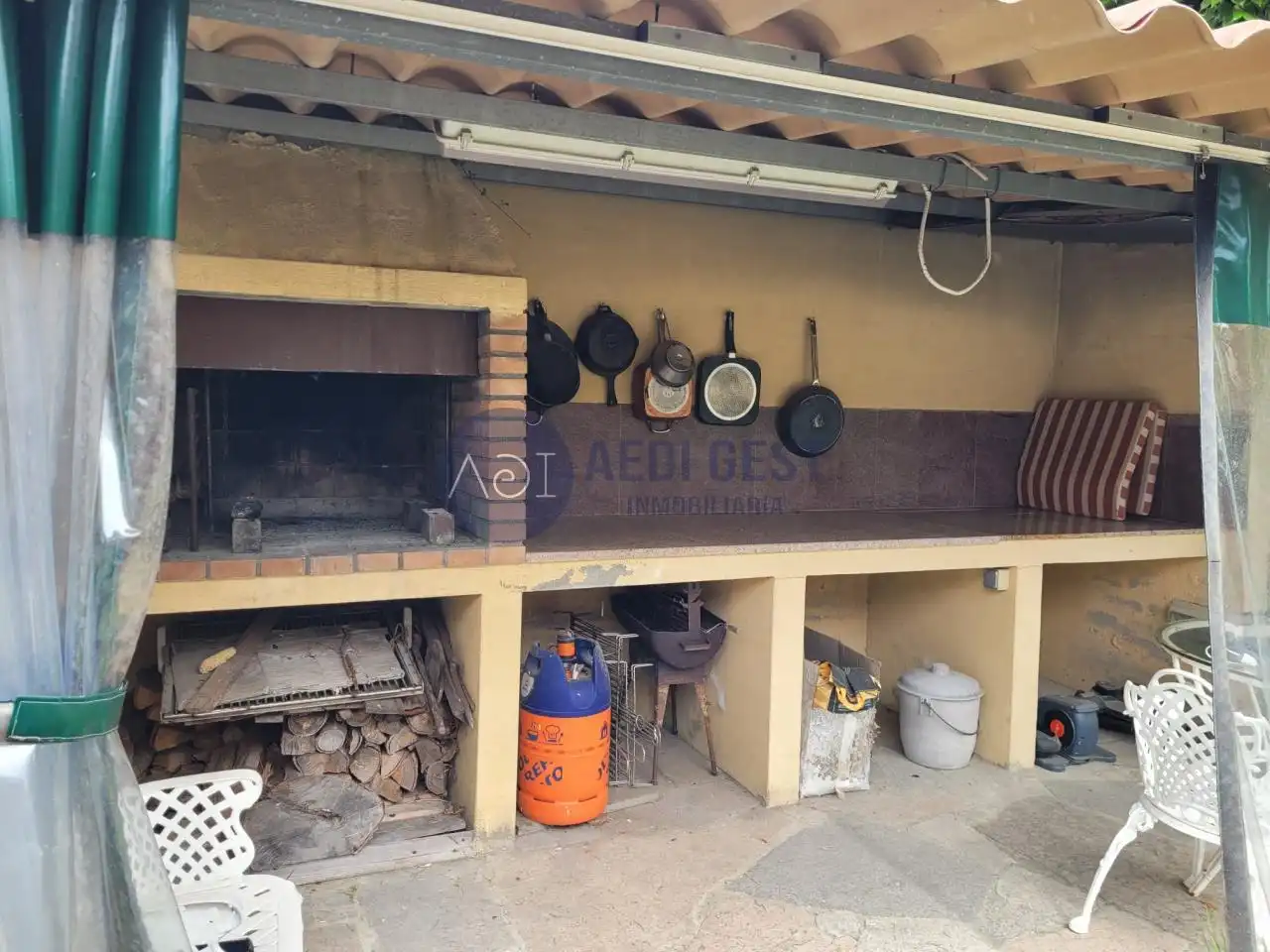 Kitchen of Houses for sale in Nigrán  with Heating, Private garden and Terrace