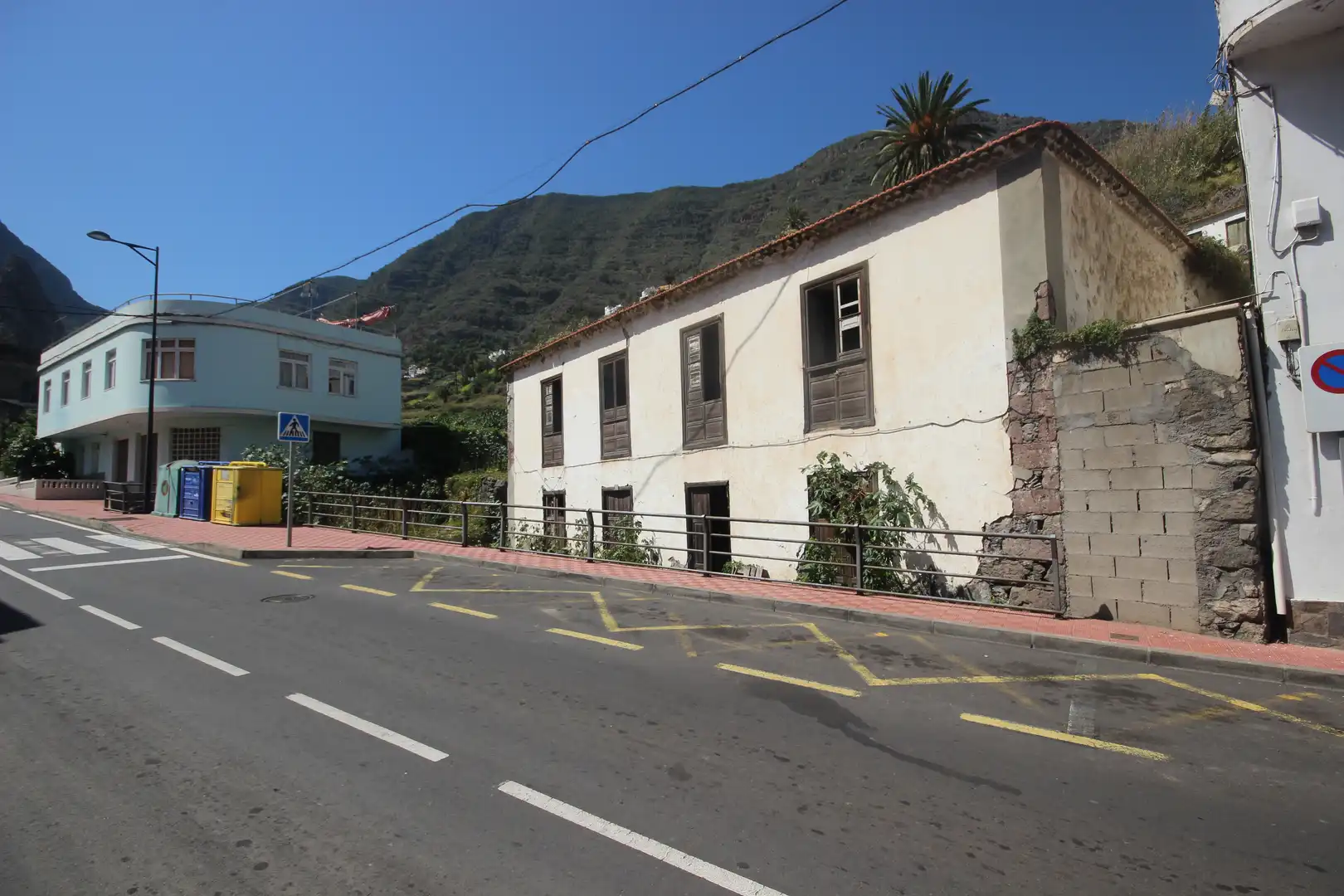 Vista exterior de Finca rústica en venda en Hermigua amb Jardí privat