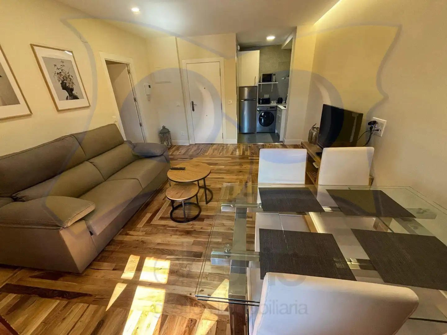 Living room of Flat for rent in Salamanca  with Furnished