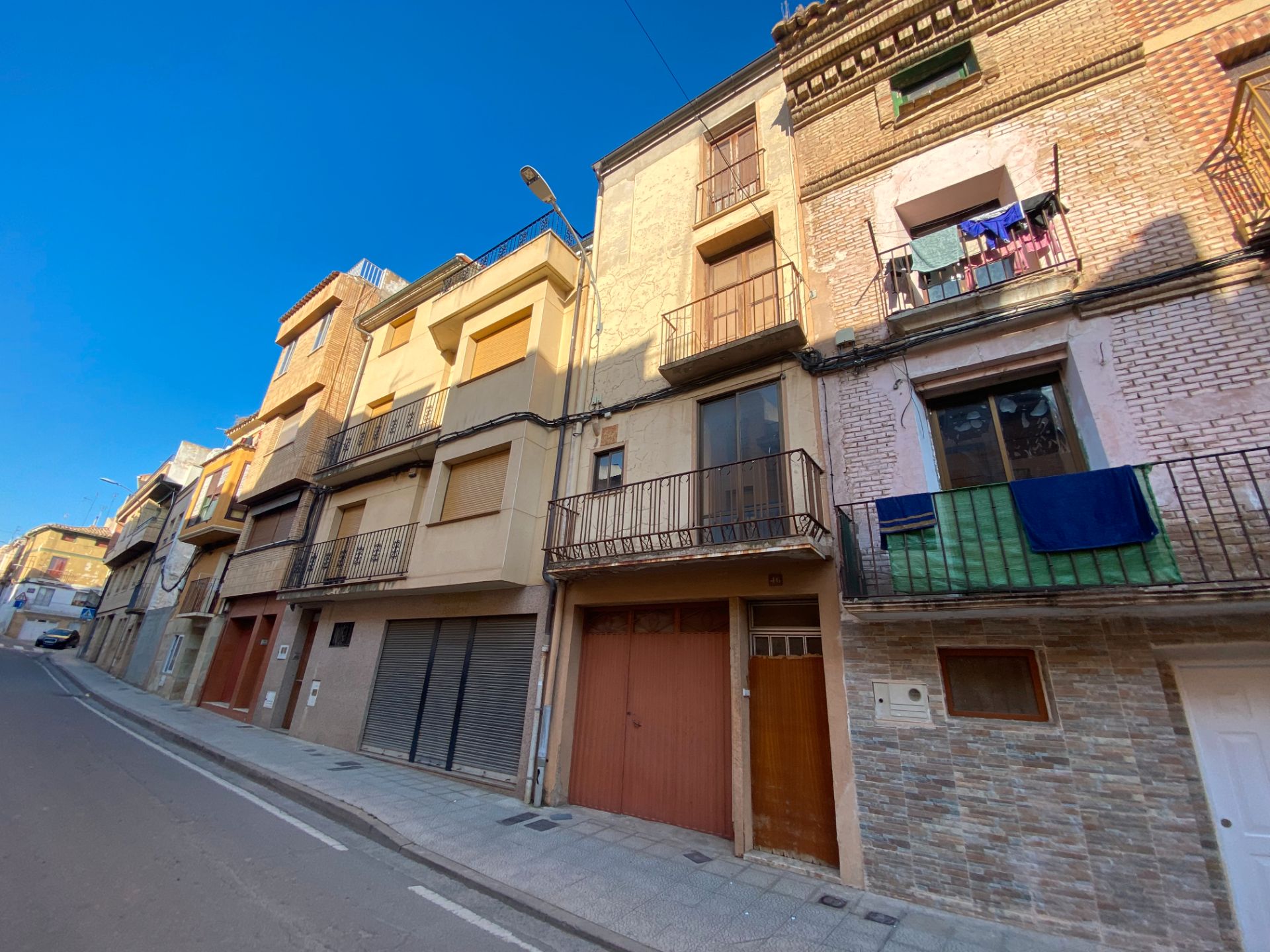 Vista exterior de Casa adosada en venta en Fitero con Amueblado y Balcón