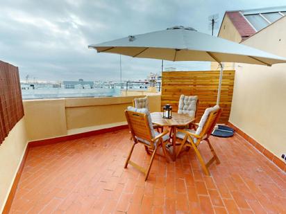 Terrace of Attic to rent in  Barcelona Capital  with Air Conditioner, Parquet flooring and Terrace