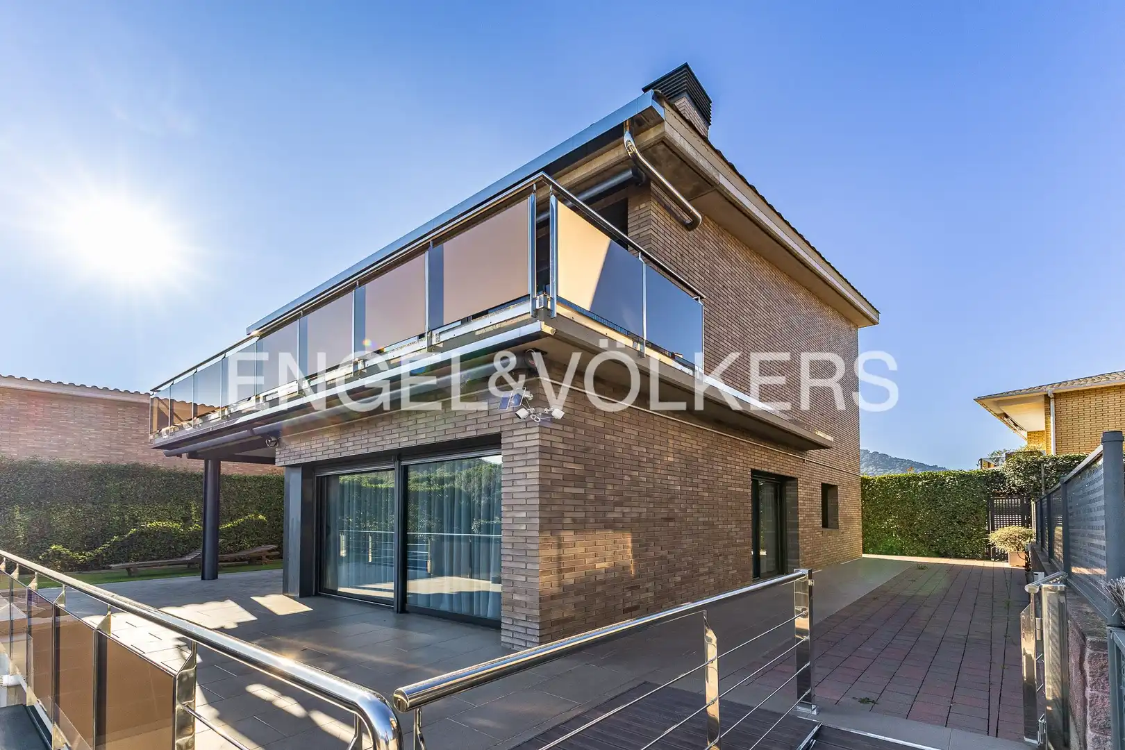 Vista exterior de Casa o chalet en venta en Vallromanes con Aire acondicionado, Calefacción y Jardín privado