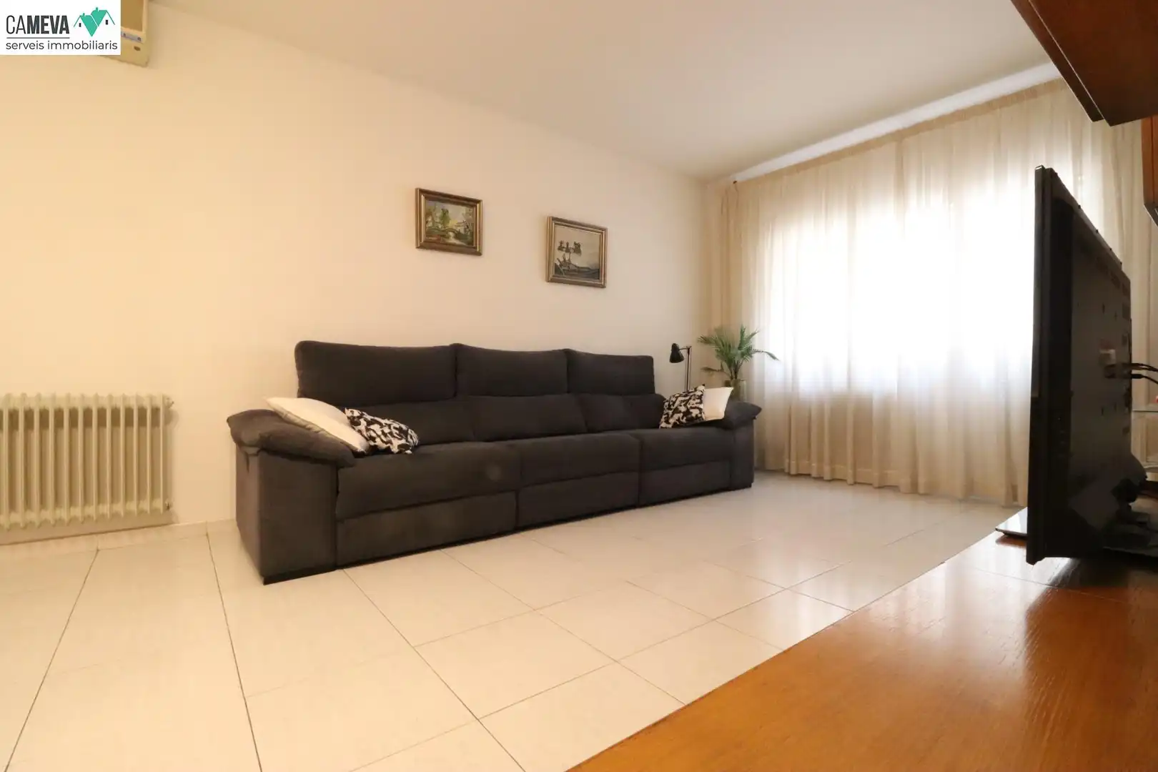 Sala de estar de Planta baja en venta en Sabadell con Aire acondicionado, Calefacción y Terraza