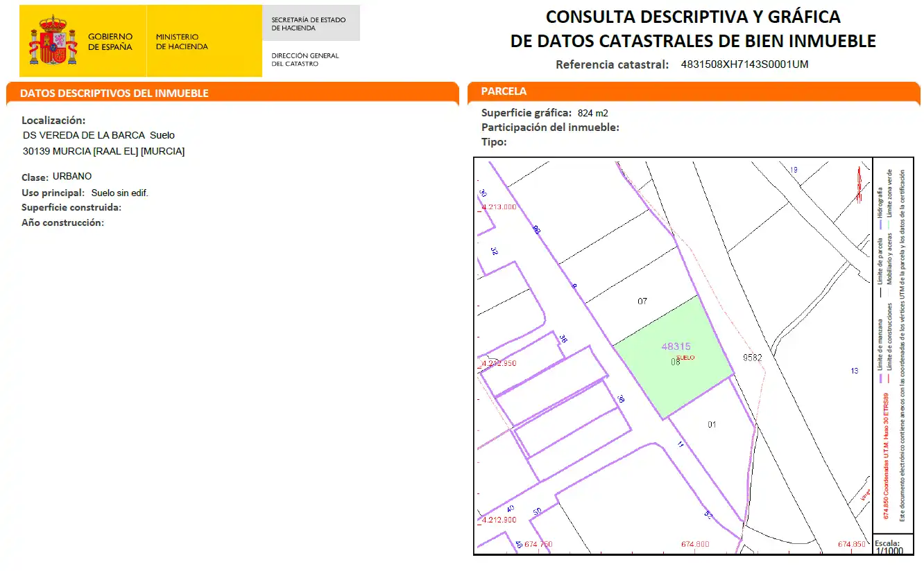 Terreny residencial en venda a Vereda de La Barca 38, imagen 8