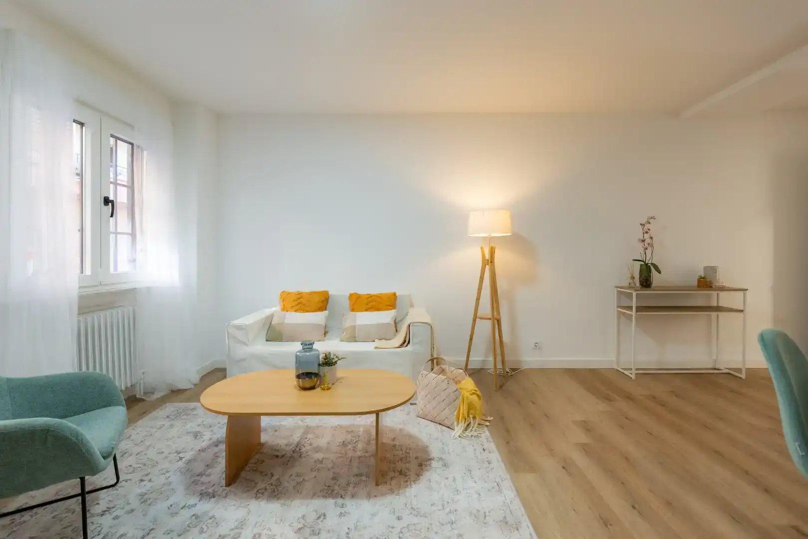 Sala d'estar de Pis en venda en Las Rozas de Madrid amb Aire condicionat, Jardí privat i Forn