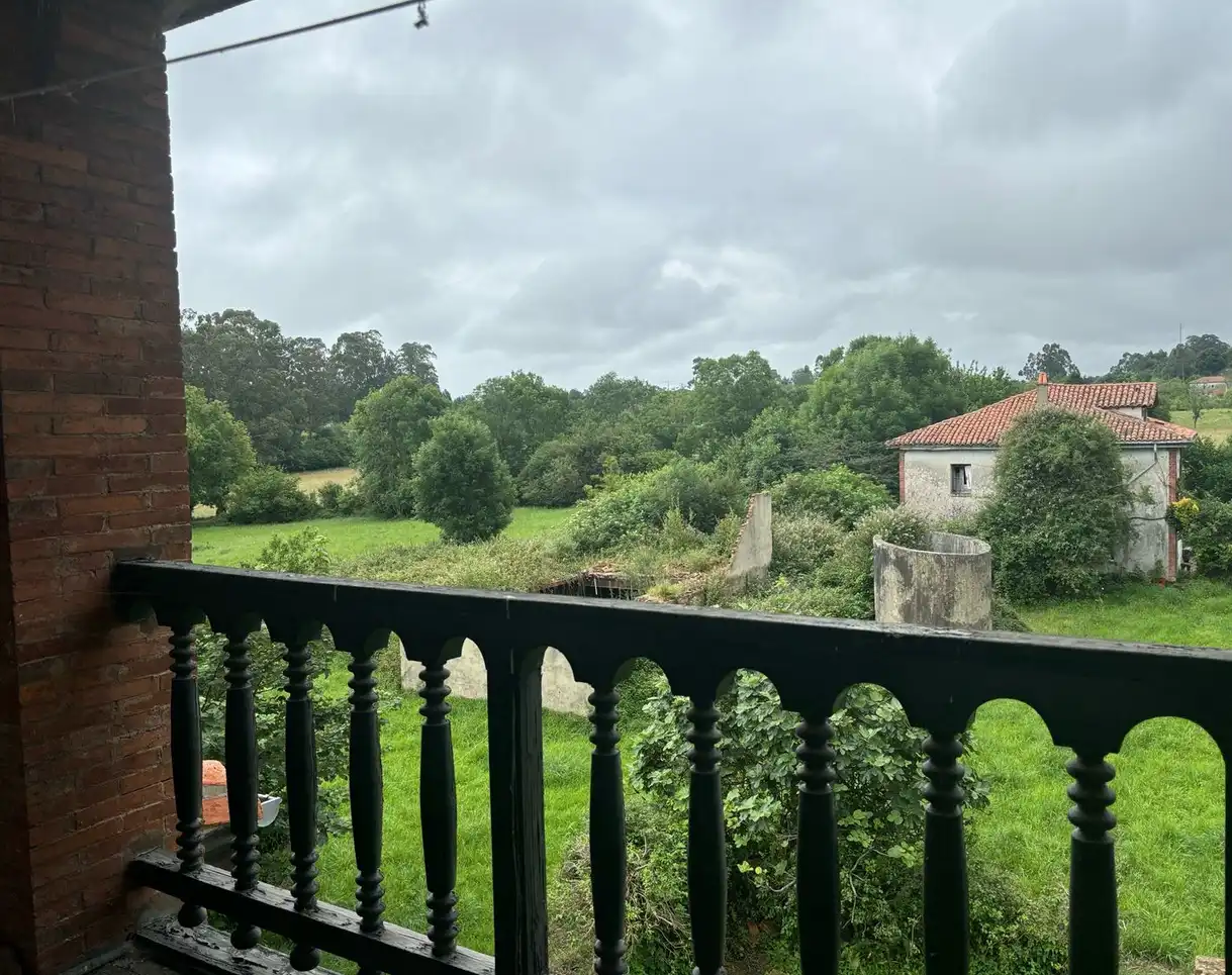 Terrasse von Country house zum Verkauf in Ribadesella mit Privatgarten, Terrasse und Balkon