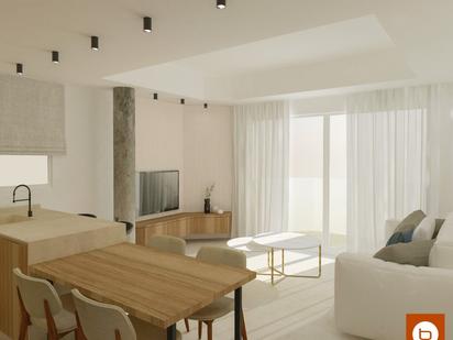 Sala d'estar de Pis en venda en Alhama de Murcia amb Jardí privat, Terrassa i Traster