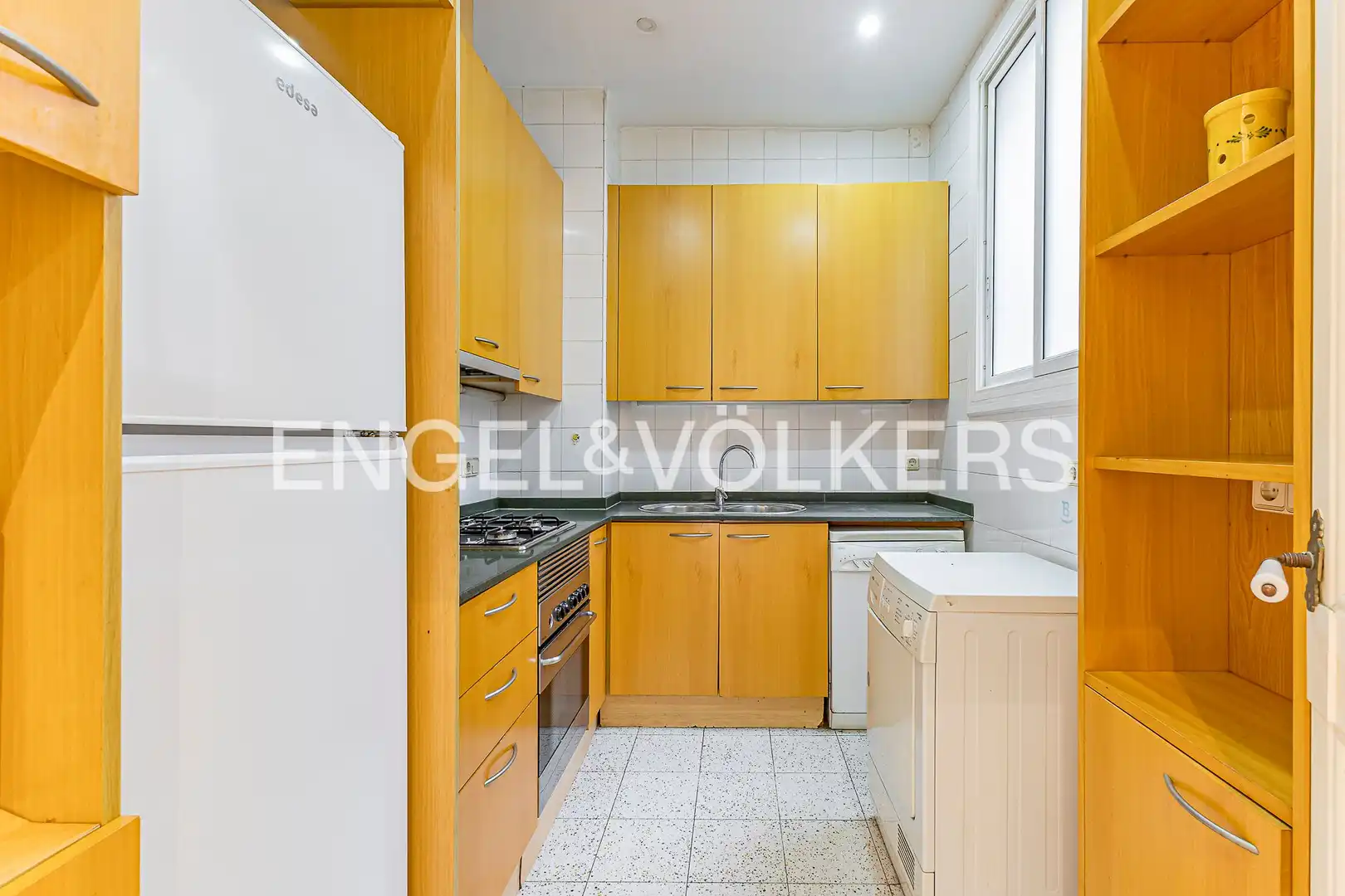 Cocina de Piso en venta en Barcelona con Aire acondicionado, Calefacción y Parquet