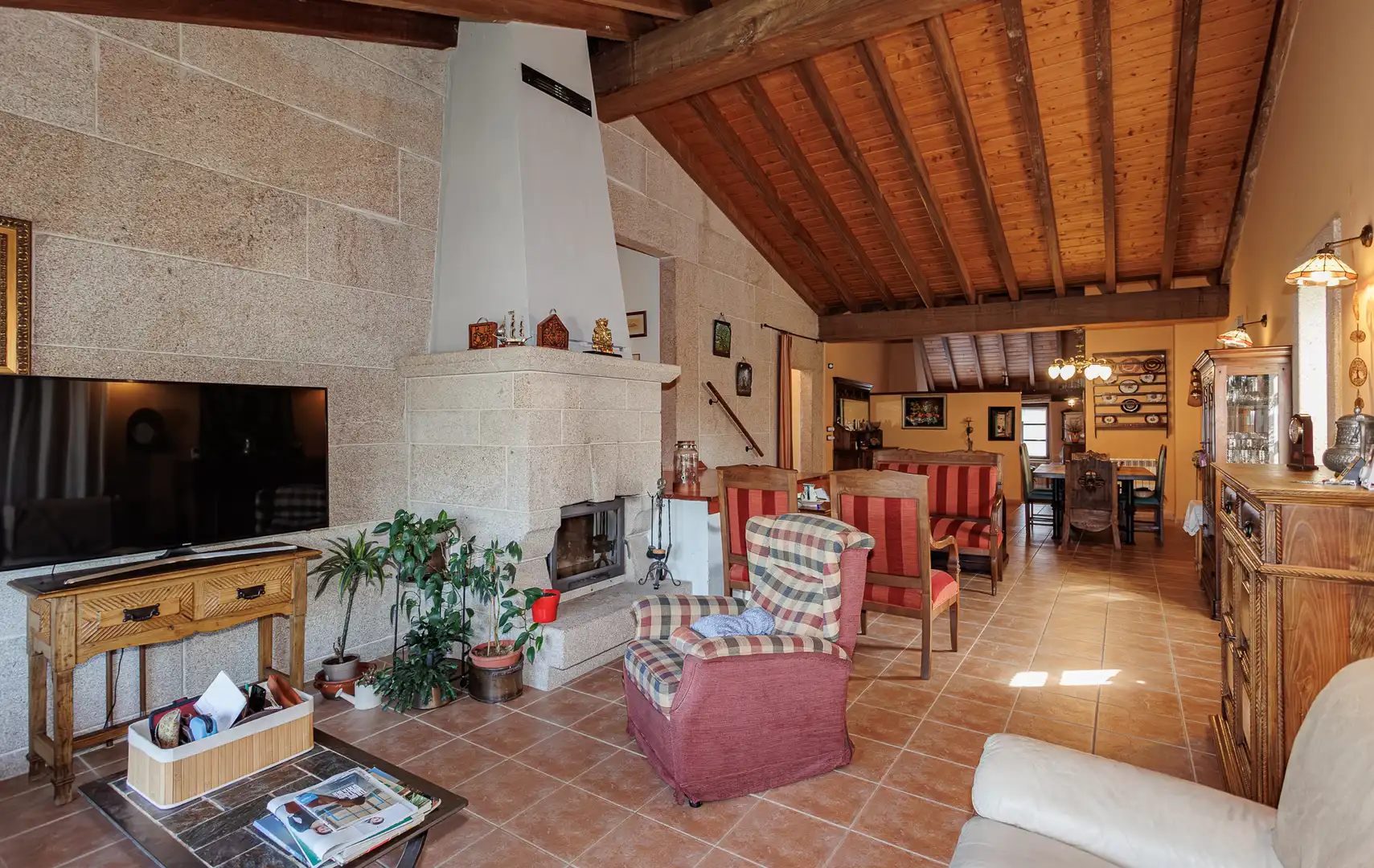Living room of Commercial properties for sale in A Veiga 