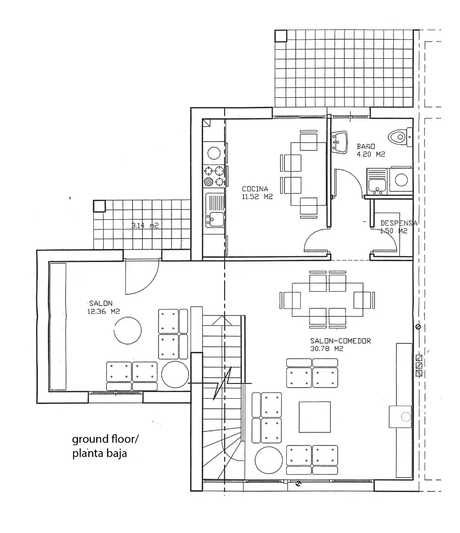 Semi-detached house with terrace for sale in Calle Peñalver Nº1, imagen 18