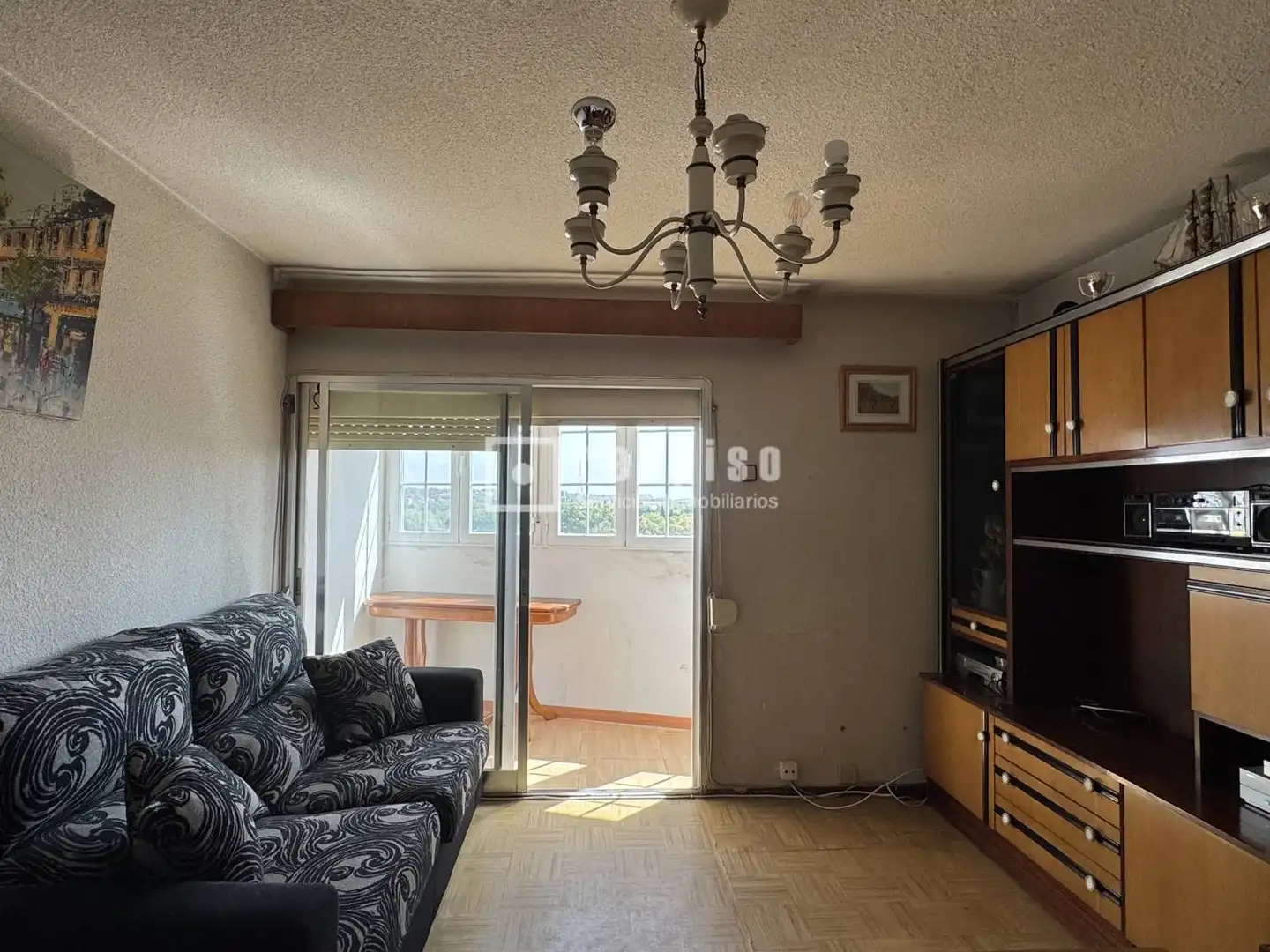 Sala de estar de Piso en venta en Madrid con Terraza