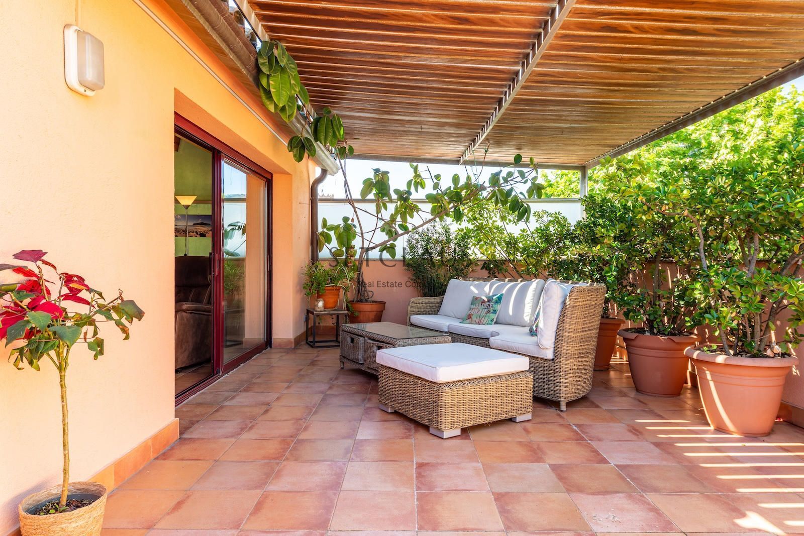 Terrace of House or chalet for sale in Argentona  with Air Conditioner, Heating and Parquet flooring