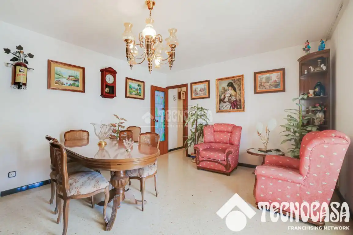 Sala de estar de Piso en venta en Badalona con Terraza
