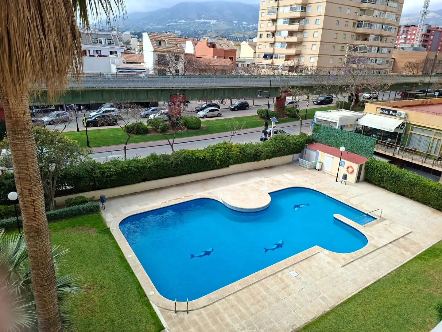 Swimming pool of Flat for rent in Fuengirola  with Air Conditioner, Terrace and Swimming Pool