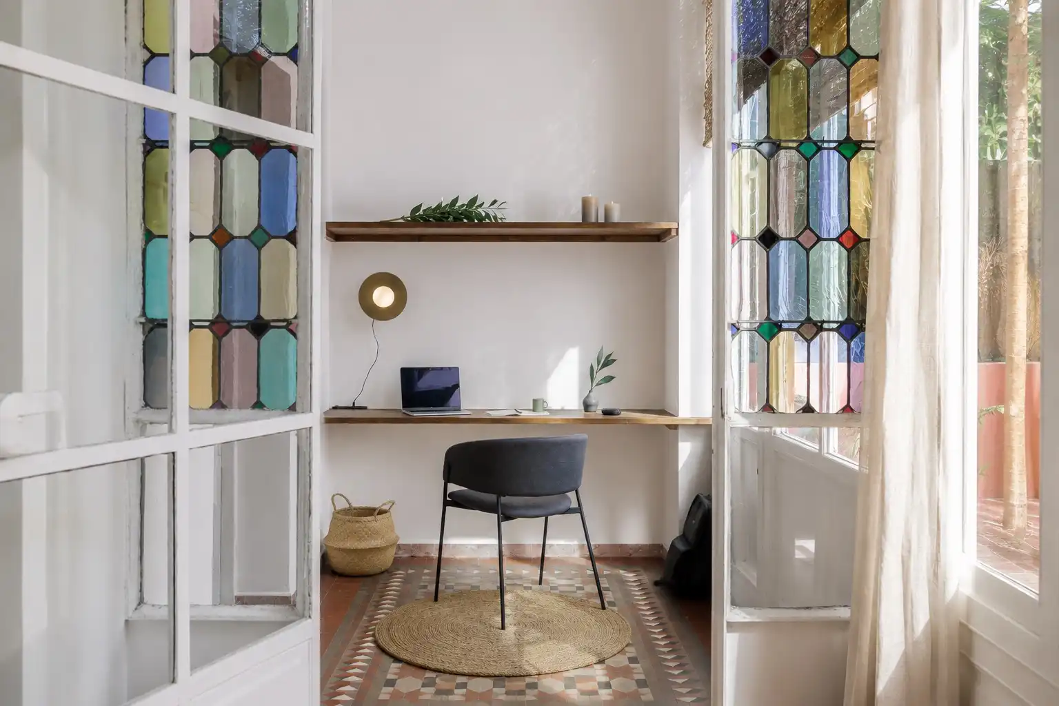 Apartamento de alquiler en Barcelona con Terraza, Amueblado y Horno