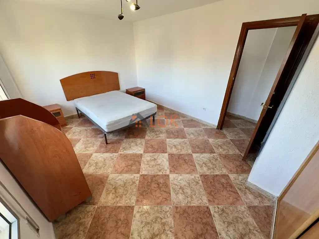 Bedroom of Flat for sale in Málaga