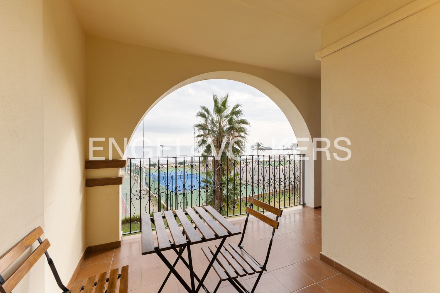 Terrassa de Apartament de lloguer en Alboraya amb Aire condicionat, Calefacció i Parquet