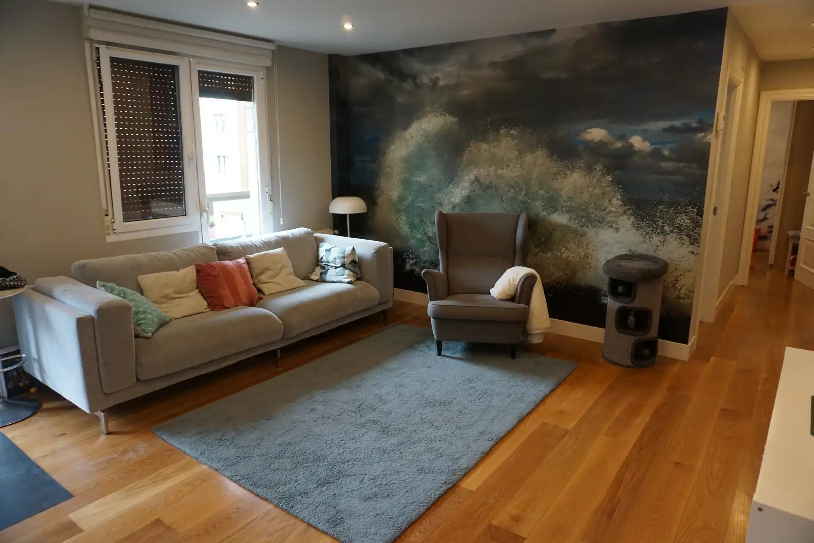 Wohnzimmer von Wohnung zum Verkauf in Basauri  mit Heizung, Möbliert und Ofen