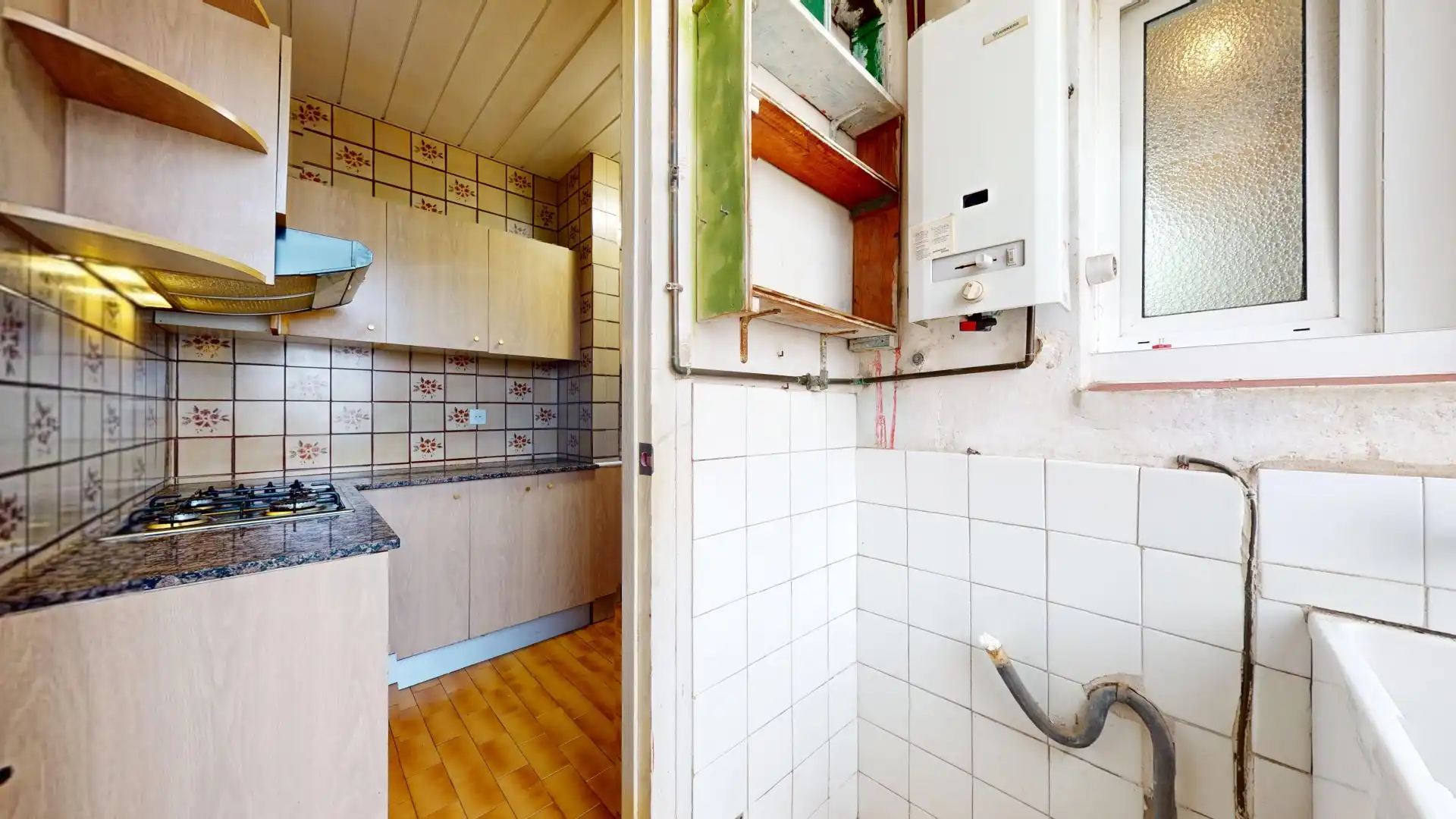 Cocina de Ático en venta en Barcelona con Balcón