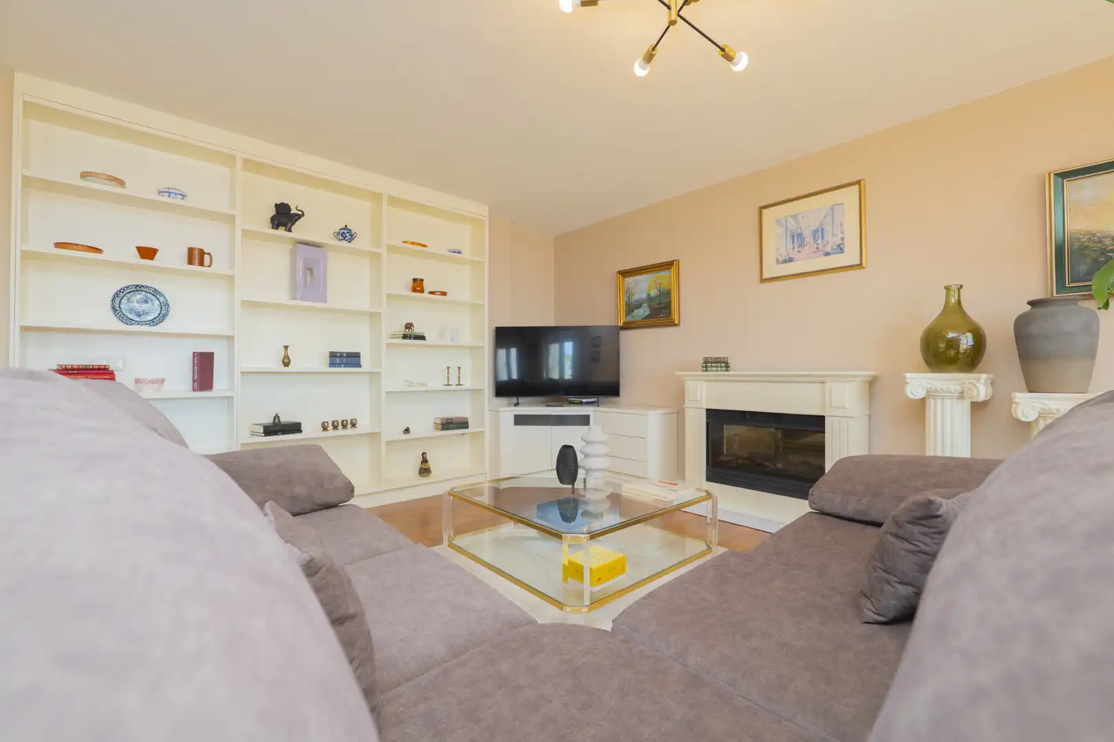 Sala de estar de Ático en venta en Torremolinos con Aire acondicionado, Calefacción y Terraza
