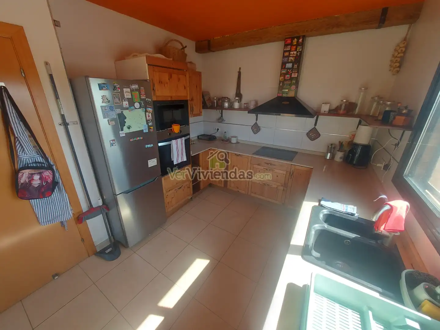 Cuina de Casa o xalet en venda en Piera amb Aire condicionat, Calefacció i Jardí privat