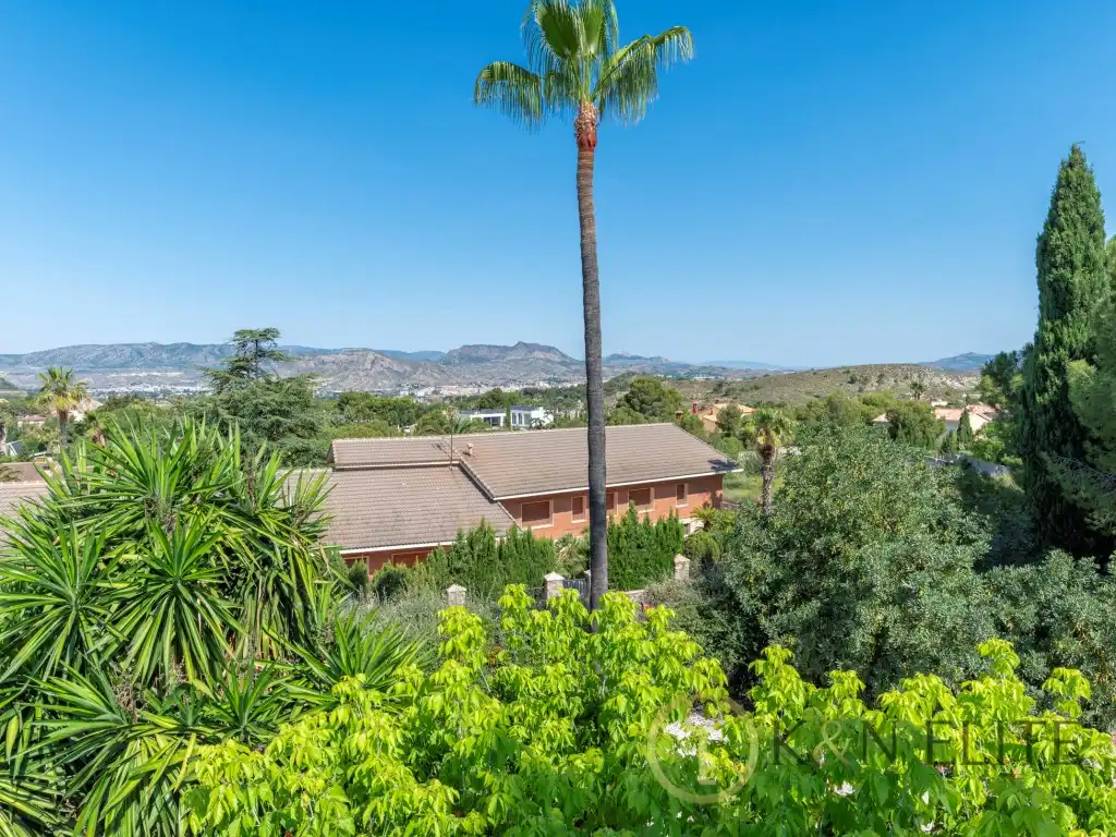 Exterior view of Houses for sale in Petrer  with Private garden and Swimming Pool