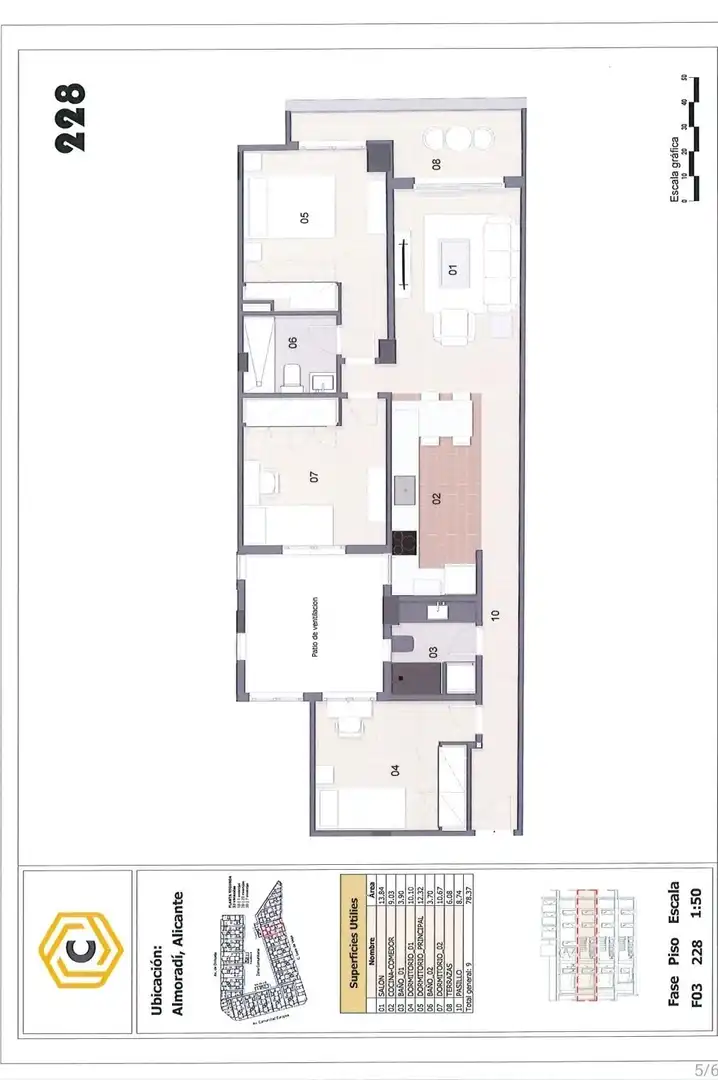 Piso en venta en Avenida ORIHUELA, Molins - Campaneta - San Bartolomé