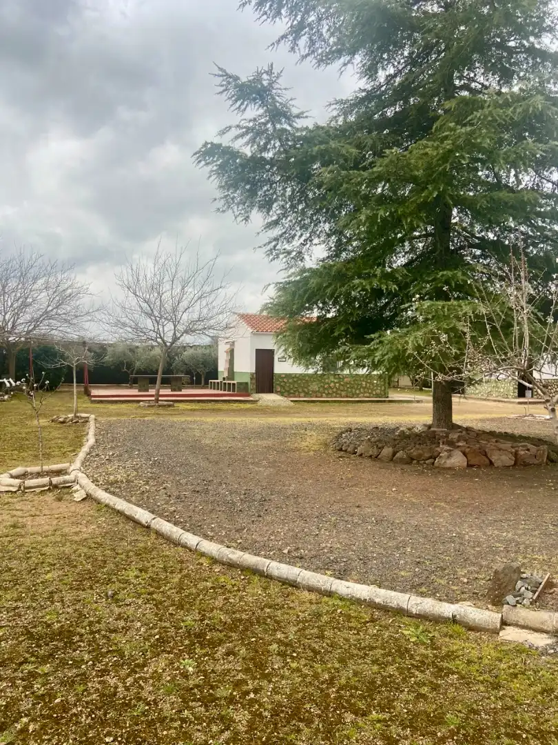 Vista exterior de Casa o xalet en venda en Ciudad Real amb Calefacció, Jardí privat i Traster