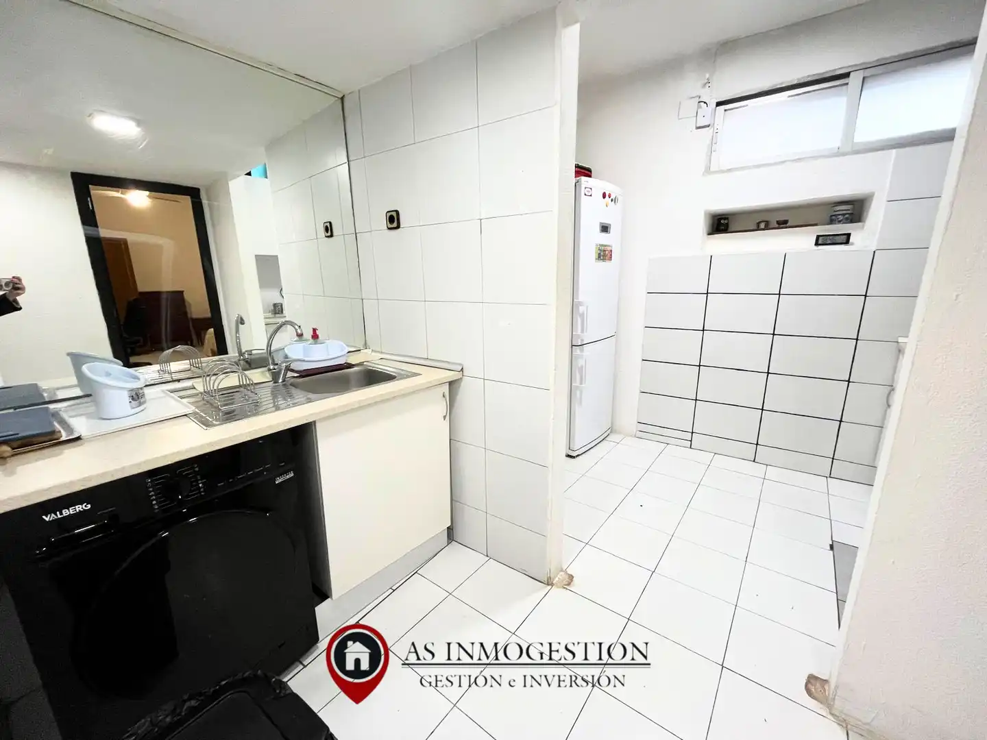 Kitchen of Flat for rent in Madrid  with Air Conditioner, Furnished and Oven