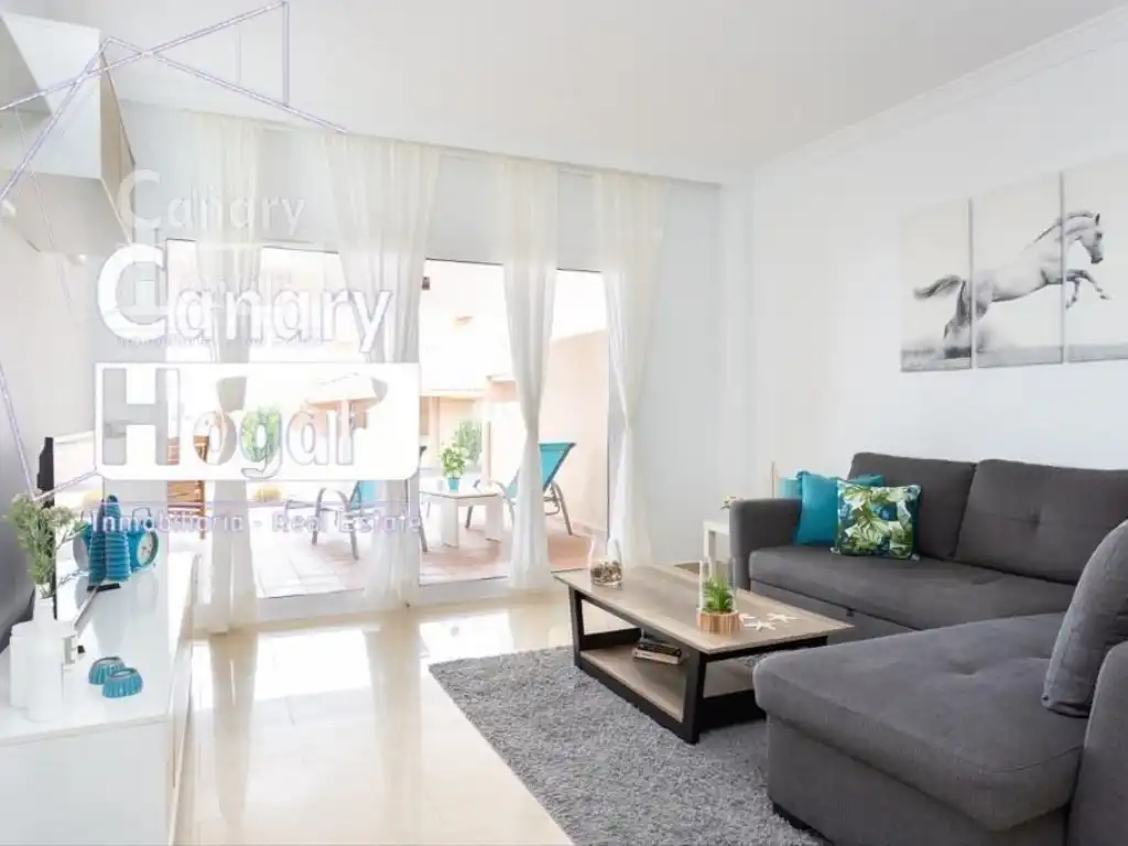 Sala de estar de Apartamento en venta en San Miguel de Abona con Aire acondicionado, Calefacción y Jardín privado