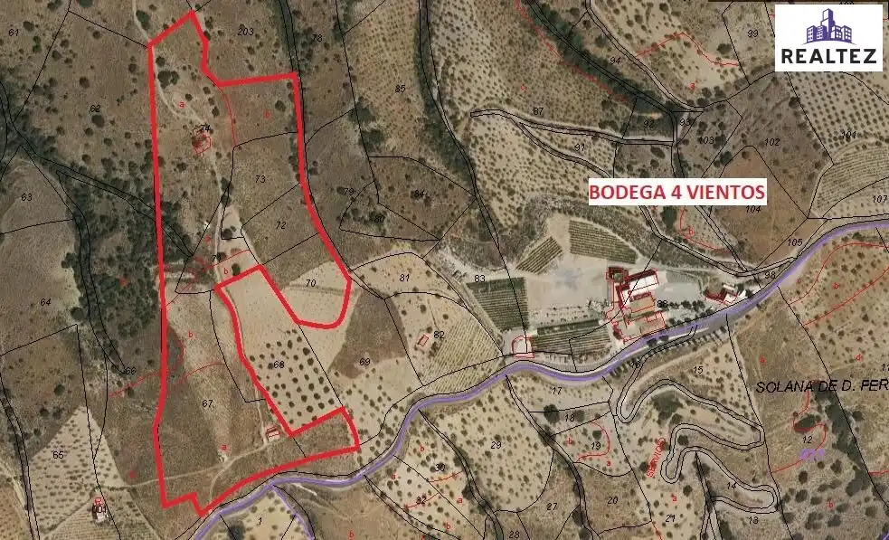 Casa rústica en venta en Murtas