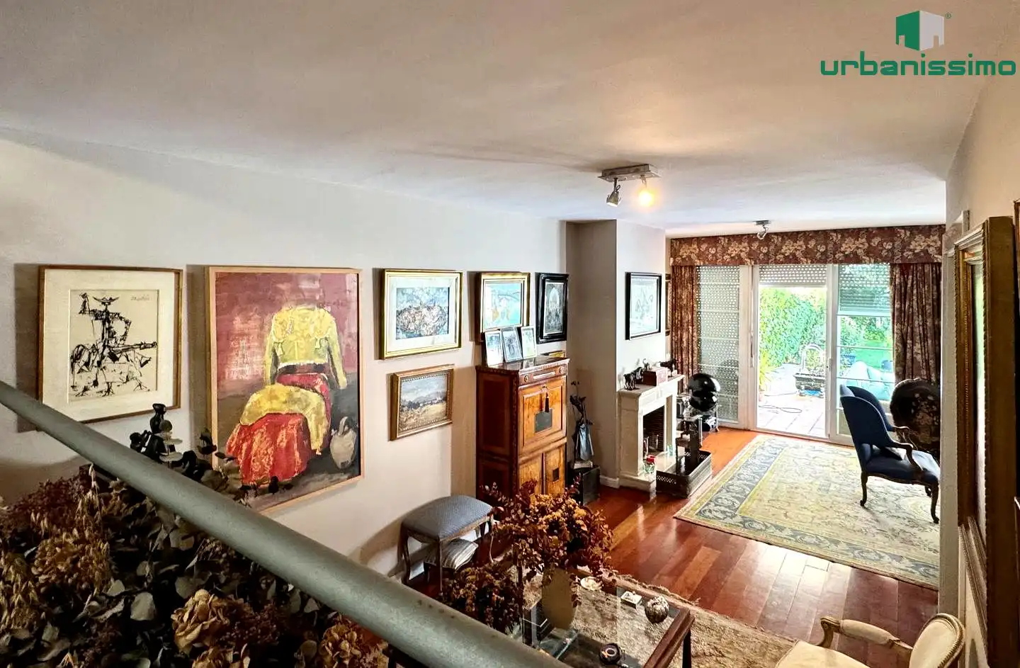 Sala d'estar de Casa o xalet en venda en Moncloa - Aravaca