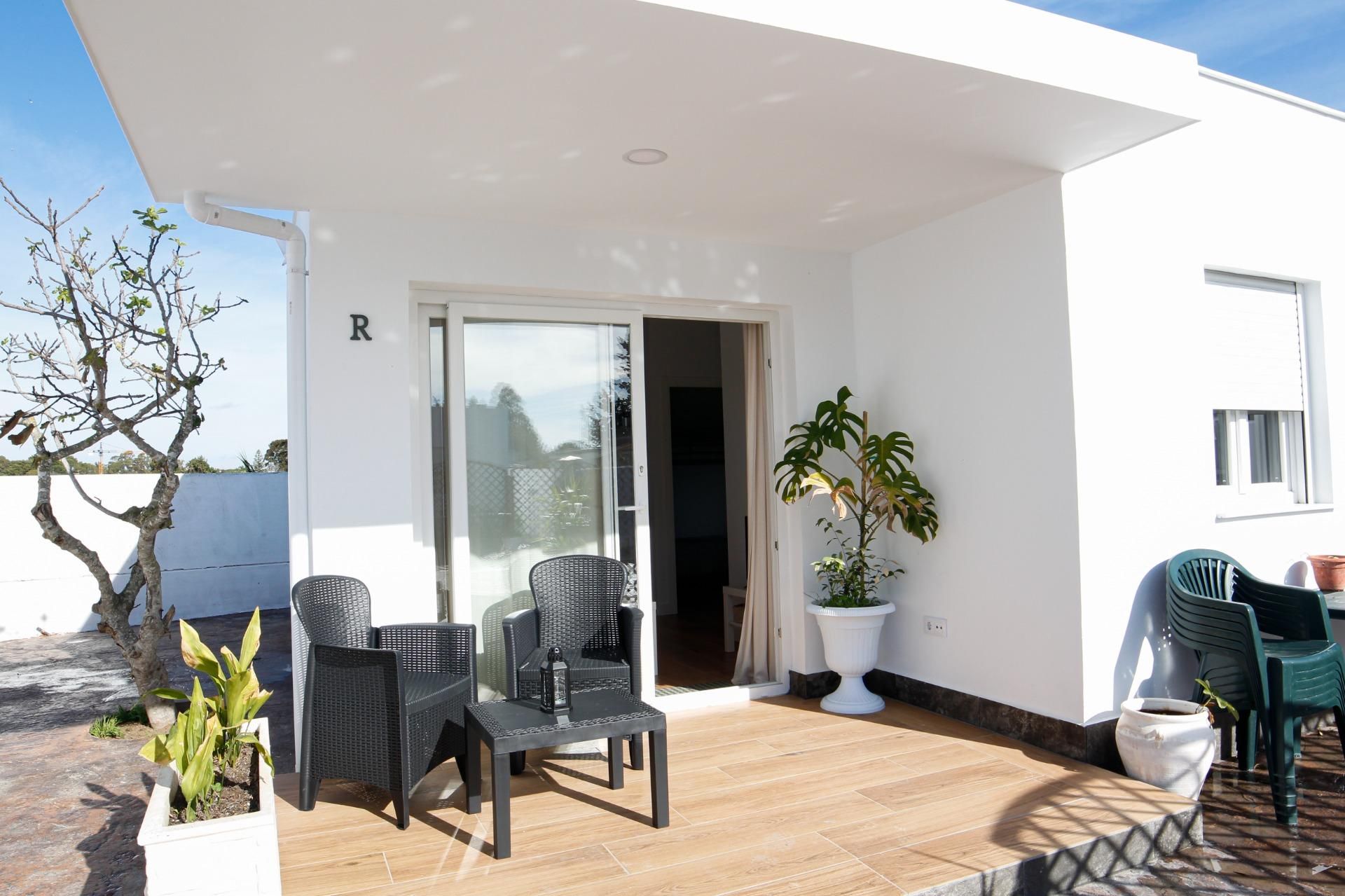 Terrace of Apartment to rent in Chiclana de la Frontera  with Air Conditioner, Heating and Private garden