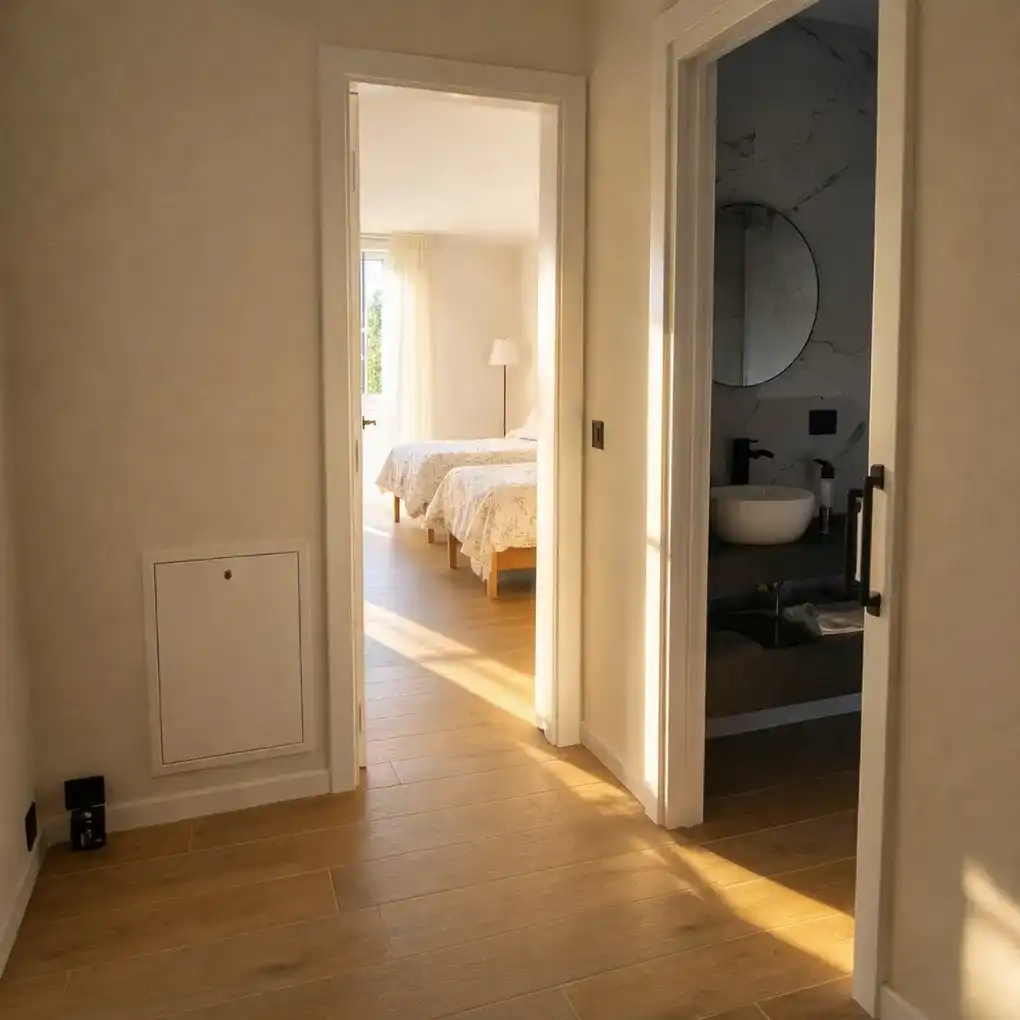 Dormitori de Casa o xalet en venda en Vitoria - Gasteiz amb Calefacció i Jardí privat